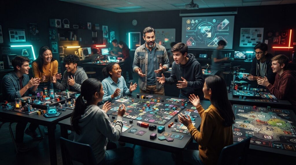 Mastering Chaos: Managing Classroom Dynamics During Educational Games