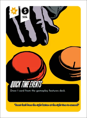 A gameplay feature card