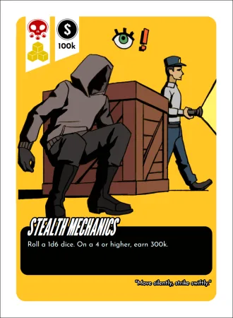 A gameplay feature card