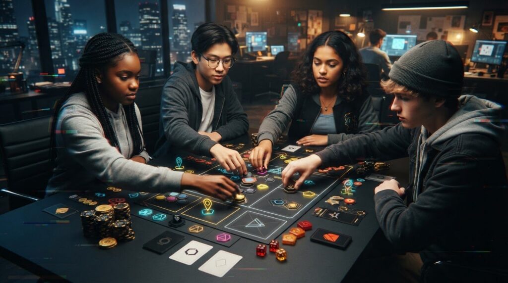 Competitive Advantage Game for Students: Learn by Running a Studio